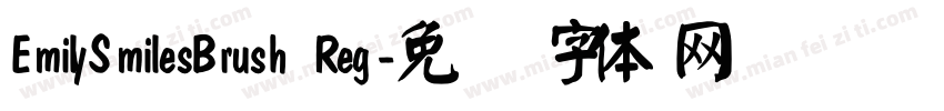 EmilySmilesBrush Reg字体转换